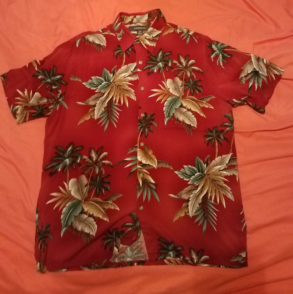 Croft and Barrow aloha Hawaiian shirt